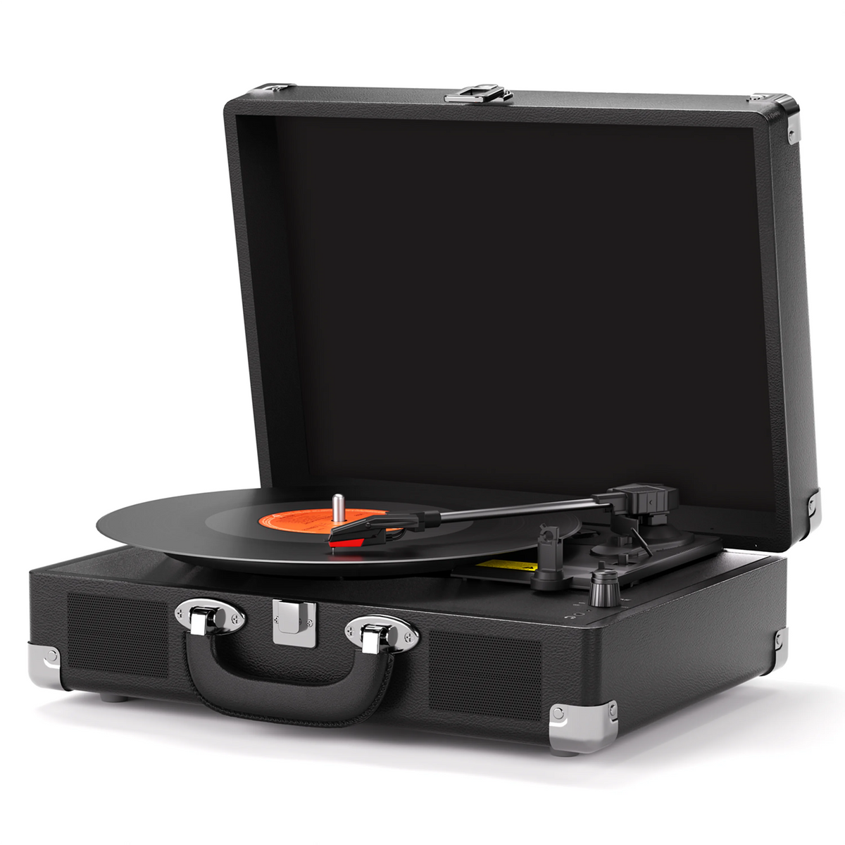 MAIO Record Player, 3-Speed 33/45/78RPM Vinyl Spinner with 2 Built-in Stereo Speakers, Headphone Jack