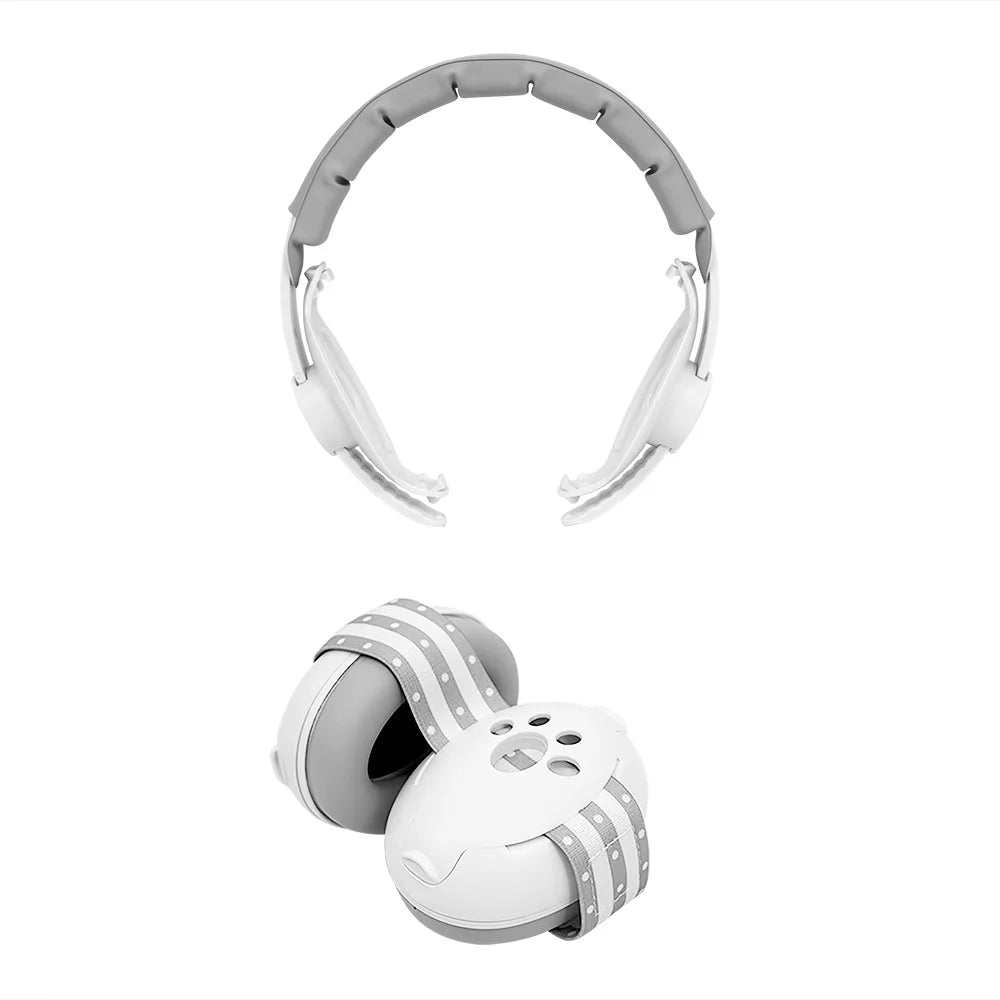 Baby Ear Protection Noise Cancelling Headphones for Babies, 2-in-1 Baby Ear Protection, Baby Travel Essentials for Outdoor
