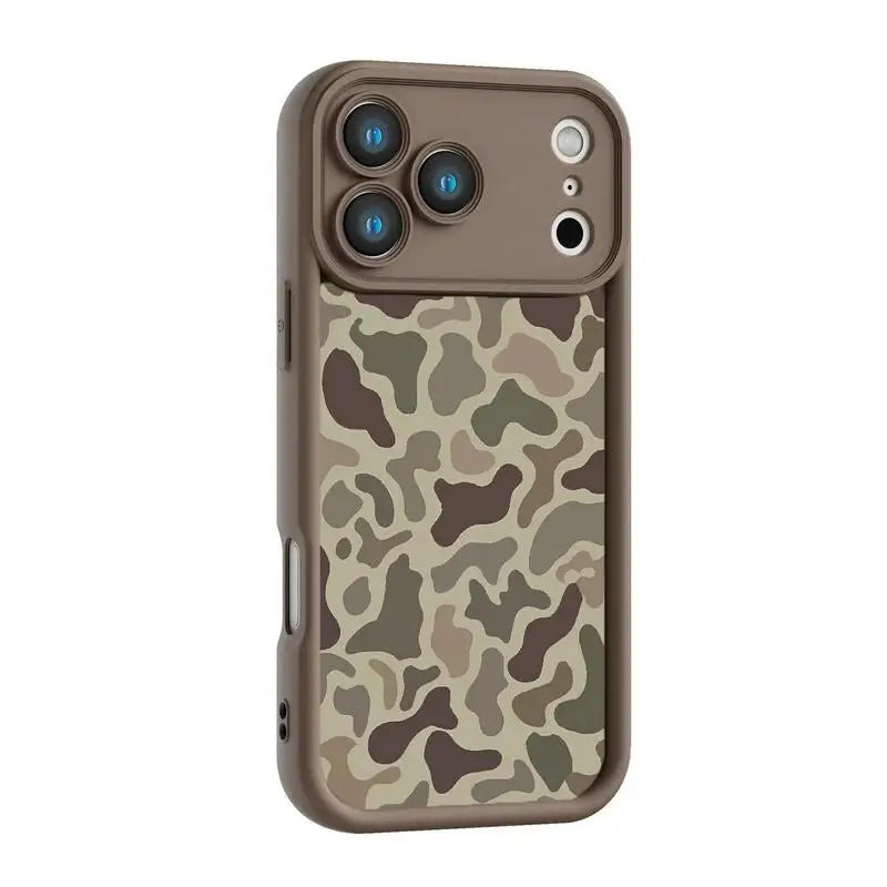 2026 New Camo Pattern Phone Case for iPhone 11-17 Pro Max/Plus/Air |   Shockproof Rubber Cover |   Gift for Hunter & Outdoor