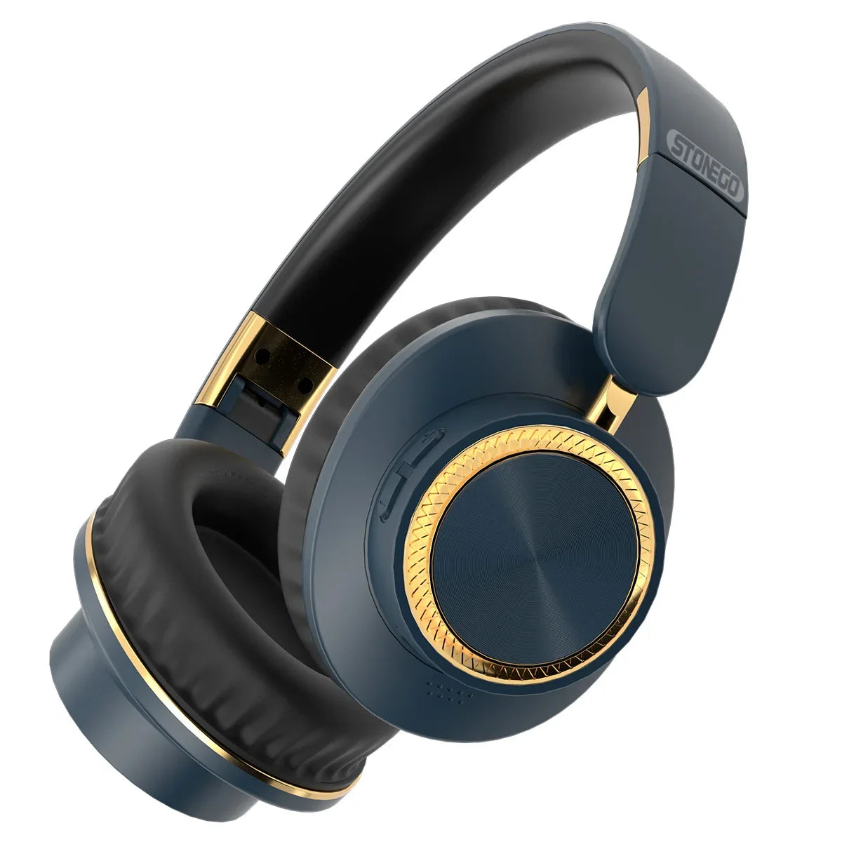Foldable Bluetooth Headphones Wireless Gaming Headset Bluetooth 5.3 Over Ear HiFi Heavy Bass Stereo Sound Deep Bass Extended Battery Life Comfortable Over Ear Fit Built-in Mic For PC Phone Laptop Portable Travel Earphones Wit