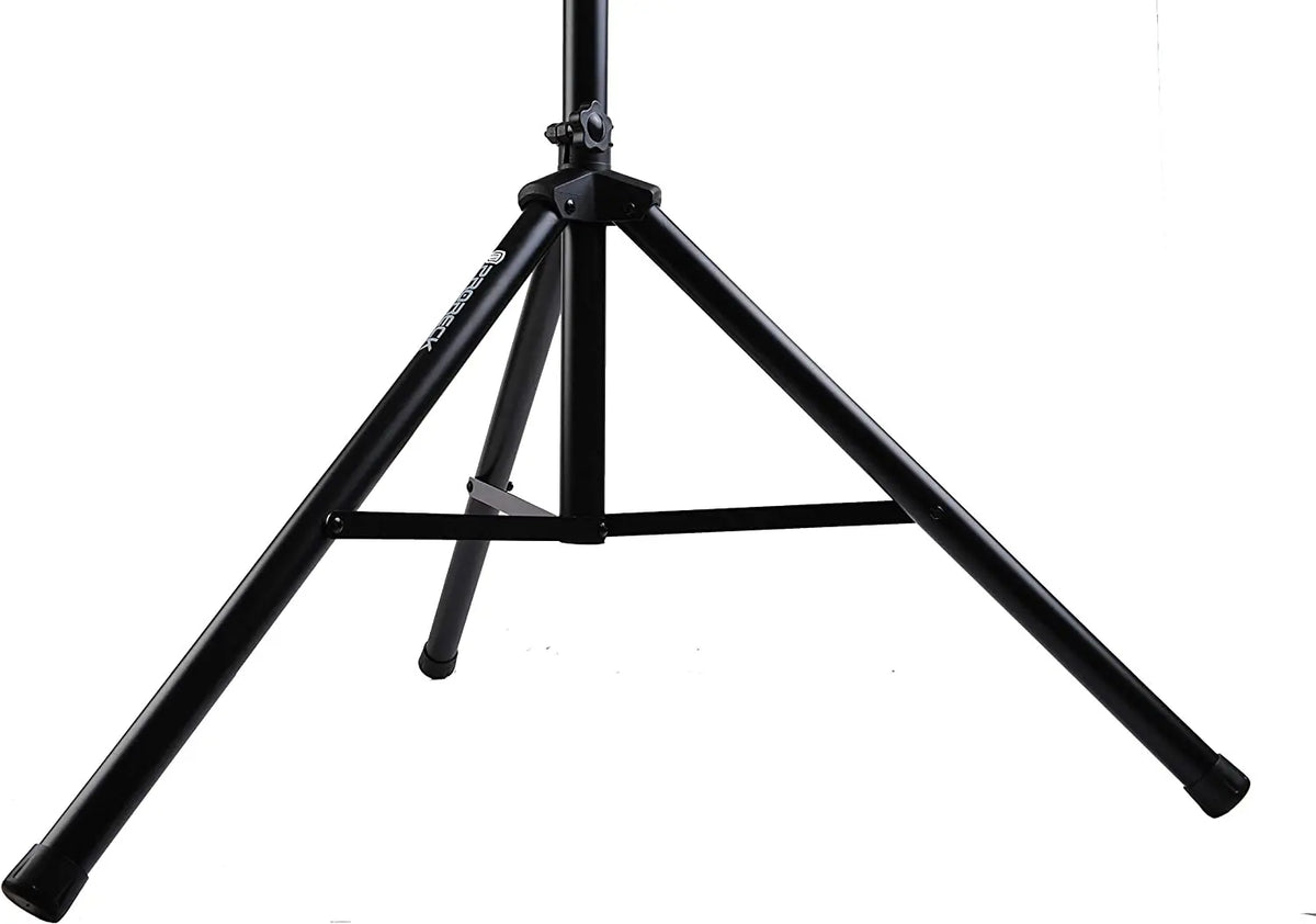 PRORECK Adjustable Height Tripod Speaker Stands Pair for DJ/PA Speaker System 4 to 6 Feet