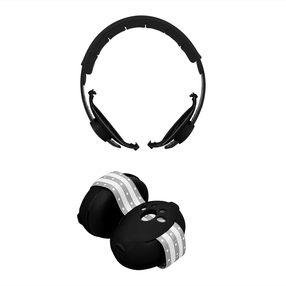 Baby Ear Protection Noise Cancelling Headphones for Babies, 2-in-1 Baby Ear Protection, Baby Travel Essentials for Outdoor