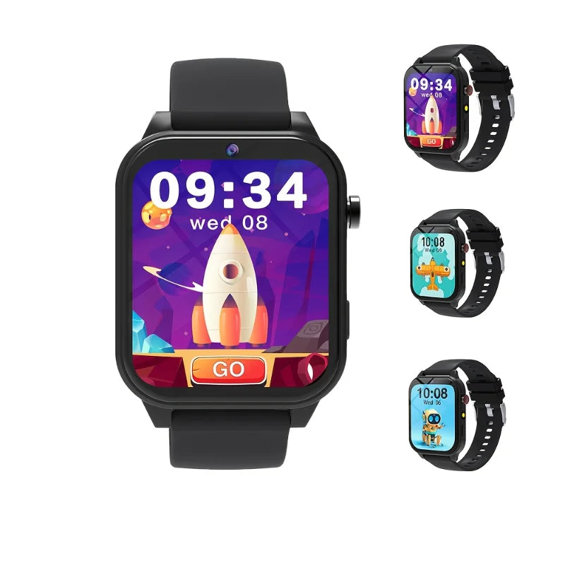 Kids Smart Watch, Multiple Puzzle Games, HD Camera, Flashlight, Alarm Clock, Timer, Sleep Monitoring, Suitable for Boys and Girls Aged 3-8, Best Gift for Christmas and Birthdays