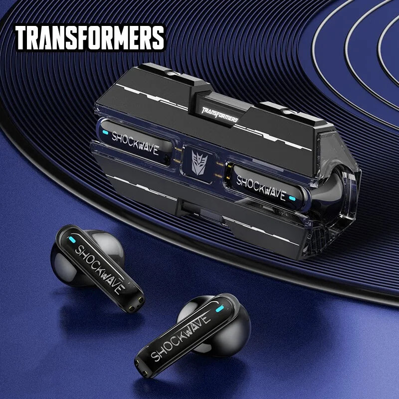 Transformers TF-T01 Gaming Earphones Bluetooth 5.4 ENC Noise Reduction Headphones HD Call Music Earbuds Bumble Bee
