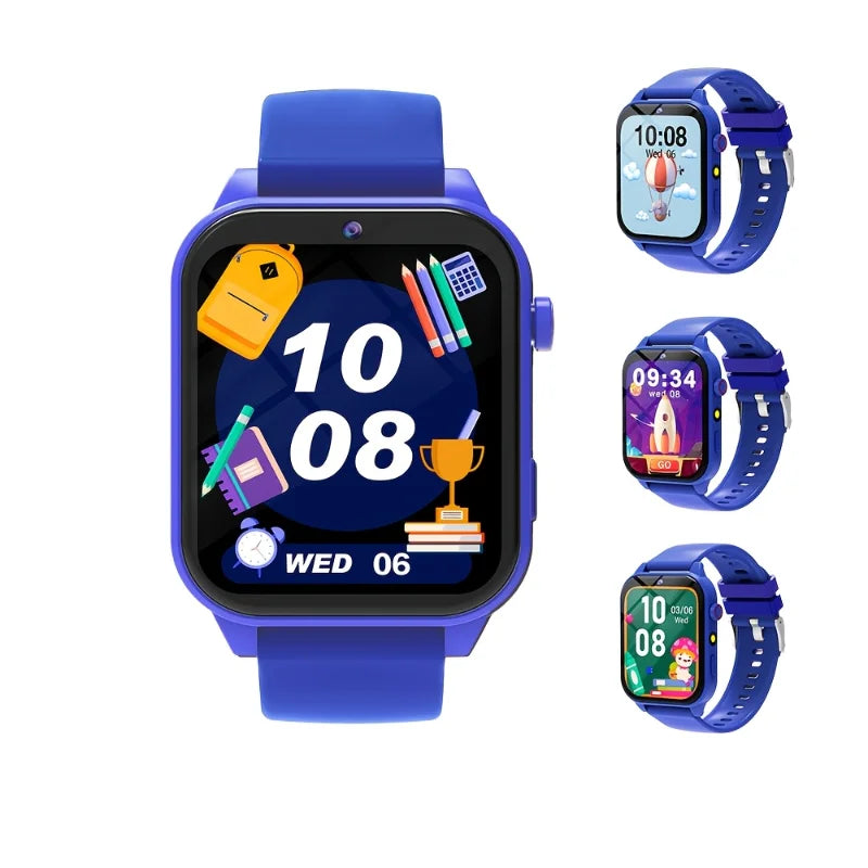 Kids Smart Watch, Multiple Puzzle Games, HD Camera, Flashlight, Alarm Clock, Timer, Sleep Monitoring, Suitable for Boys and Girls Aged 3-8, Best Gift for Christmas and Birthdays